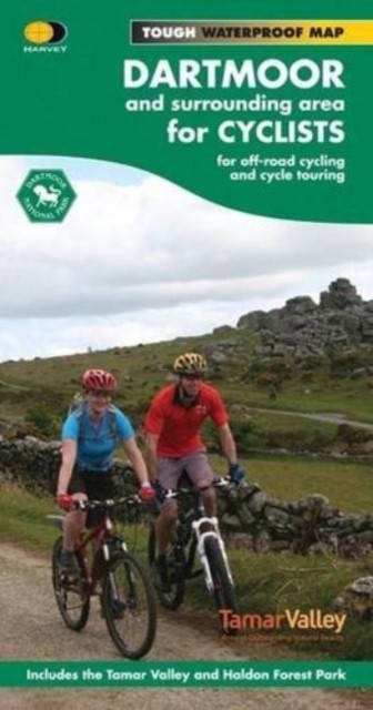 Dartmoor for Cyclists by Harvey Map Services Ltd. - - Image 3