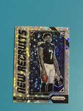 2022 Panini Prizm MALIK WILLIS No Huddle RC New Recruits Silver Rookie RARE! 