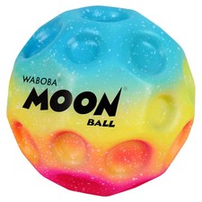Waboba Moon Ball Gradient, Rainbow, Hyper Bouncy Small, Rainbow