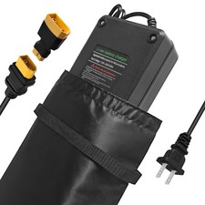 XIUWK 54.6V 5A Fast Charger for 48V Lithium Li-Ion Battery XT60