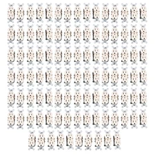 100 Leviton Residential Almond Duplex Receptacle Outlets 5-15R 15A 125V 5320-ACP