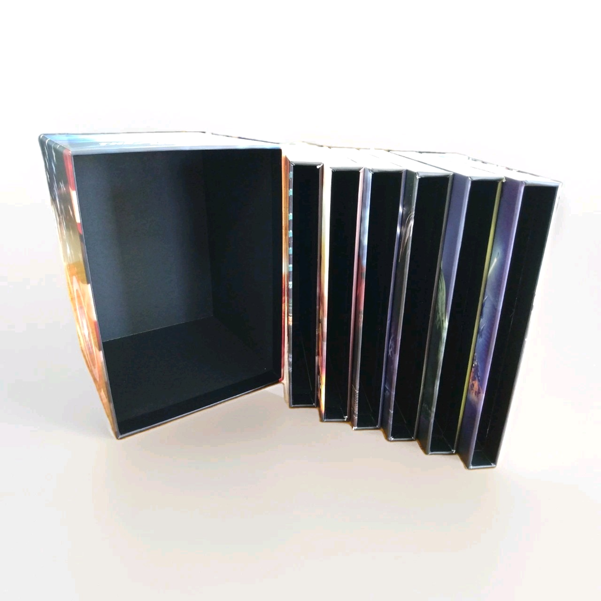 MCU Marvel Phase 1 custom boxes for use w/ 4k Blu Ray steelbook