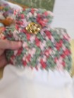 Handmade Crocheted Kitchen Towels Kittens In Tea Cups New Cotton — photo 9