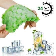 37 Cavity Ice Cube Mold Reusable Silicone Ice Cube Mold BPA Free Ice Cream Maker