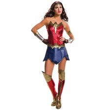 Wonder Woman Secret Wishes Deluxe Batman v Superman Superhero Women Costume XS