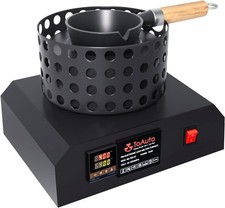 Electric Lead Melting Pot 6Lb PID Temp Control Bullet Fishing Mold - NIB