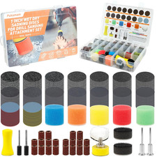 354 PCS 1 Inch Wet Dry Sanding Discs Drums Grit 60-10000 Dremel Sanding Discs Ho 0.11 per gallon