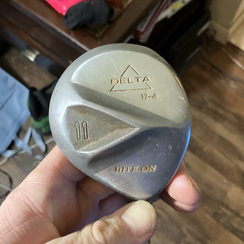 Delta Rite On 11-Wood Fairway Wood RH Steel Shaft Regular Flex 41 in