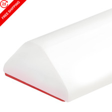 DLYYPLUS 39" Collapsible Shower Threshold Water Dam Barrier 39", White