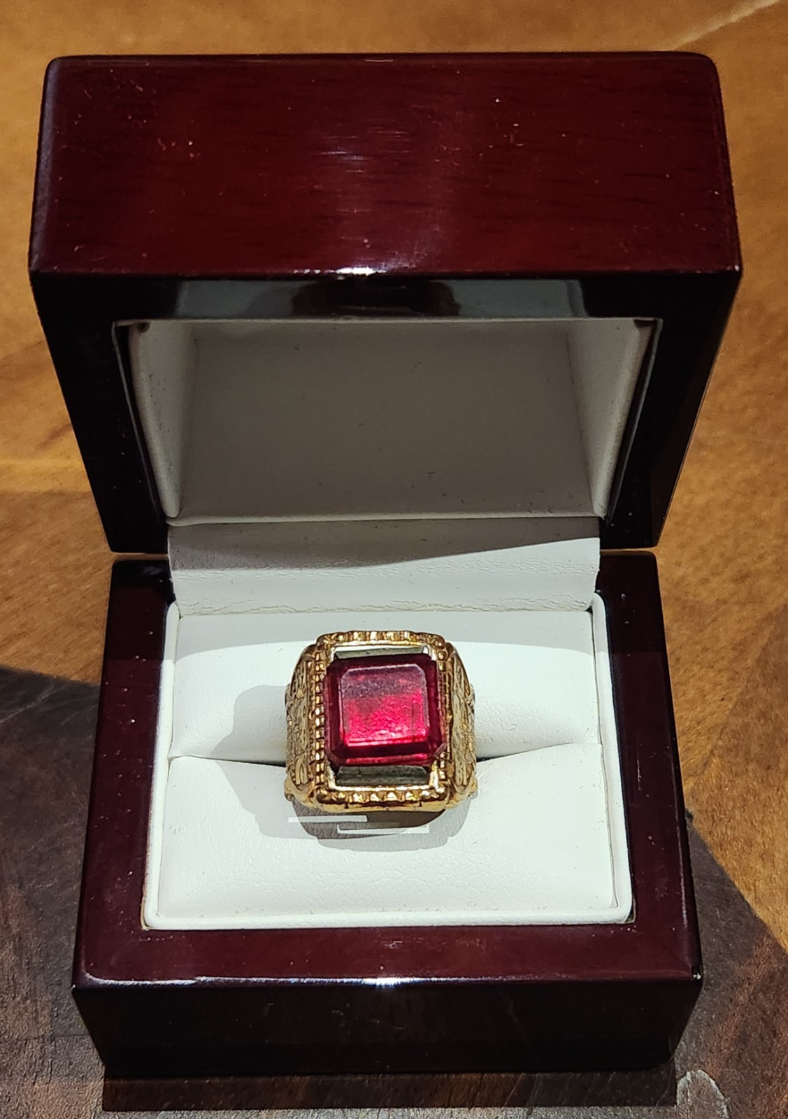 Captain Midnight Mystic Sun God Ring Beautiful Ovaltine Premium 1946 