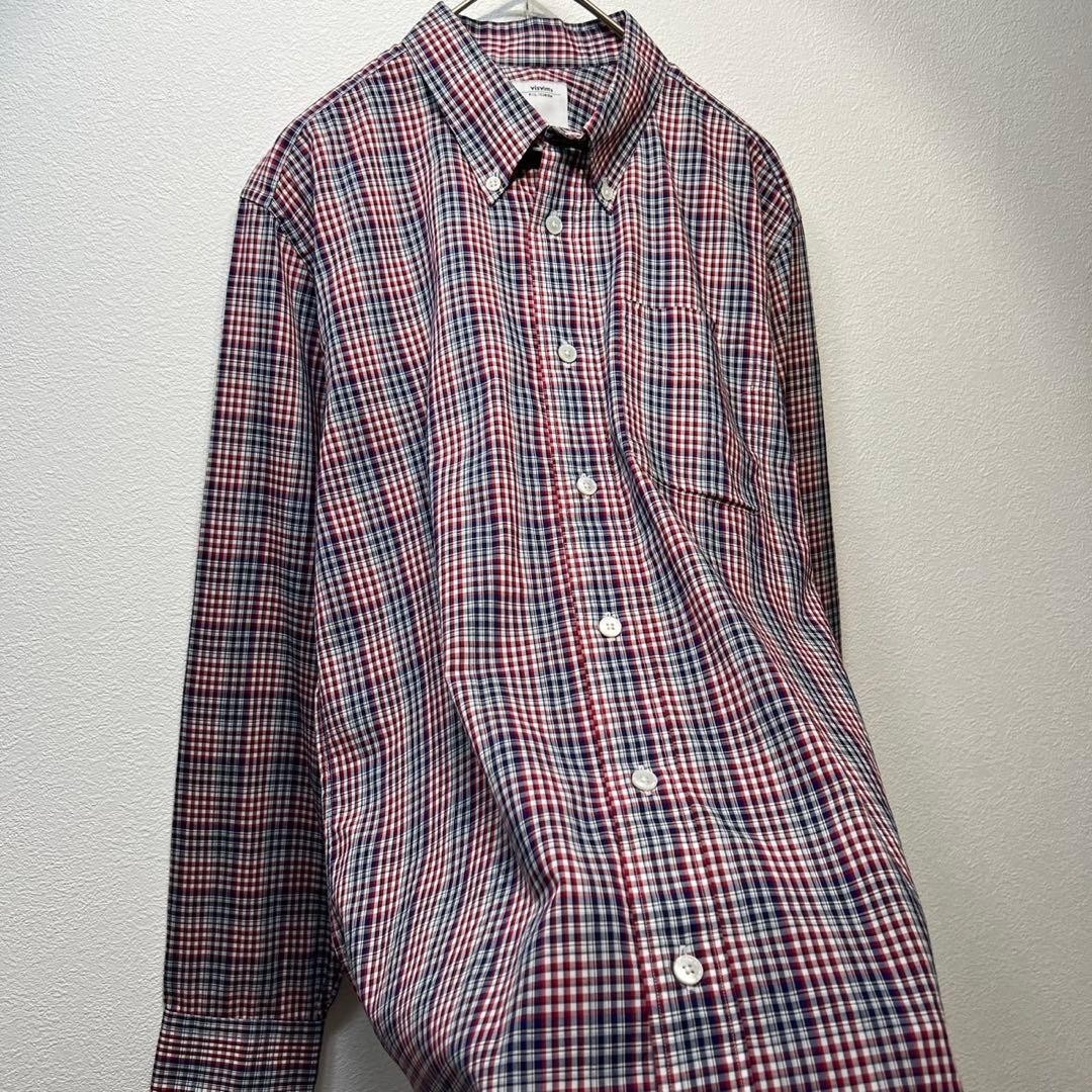 VISVIM Checked Button Down Long Sleeve Cotton Shi… - image 8