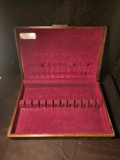 VINTAGE Prestige Wooden Silverware Box - Used Good Condition SEE IMAGES FOR MORE