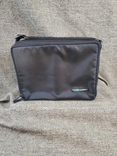 Vintage Case Logic 30 CD Carrying Padded Storage Travel Bag Zip Case Hard Insert
