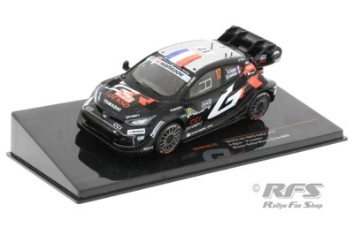 SPARK Toyota Yaris WRC Rally 1 Rallye Monte Carlo 2025 Sebastien Ogier 1:43 IXO RAM972