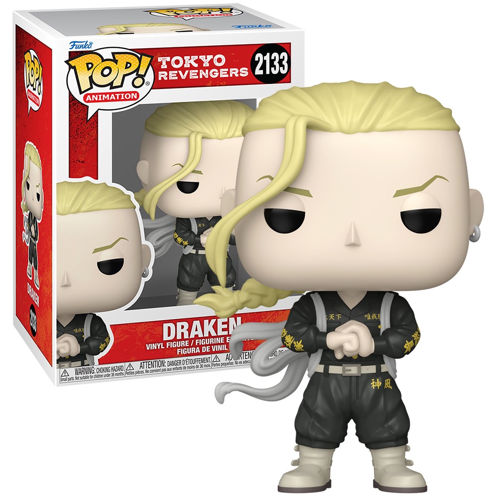 Funko POP! Animation Tokyo Revengers Draken Vinyl Figure 2133