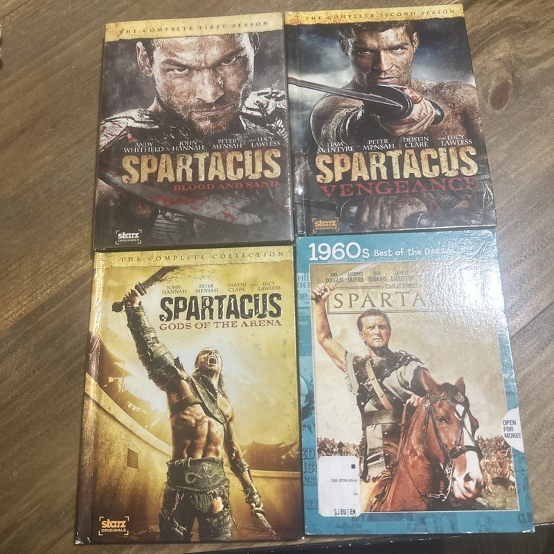 Starz Spartacus Complete Season 1 Almost Season 2, Gods Of The Arena And Classic