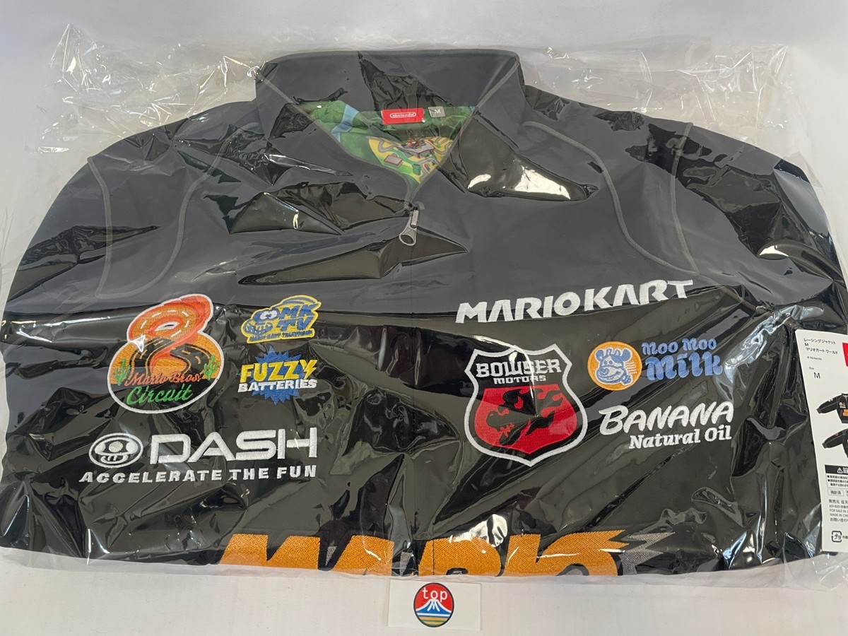 Nintendo TOKYO Limited Mario Kart World Racing Jacket Embroidery M