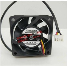 DWPH EFC-06E12D-AF04 6025 12V 0.60A 6CM 3-wire chassis cooling fan