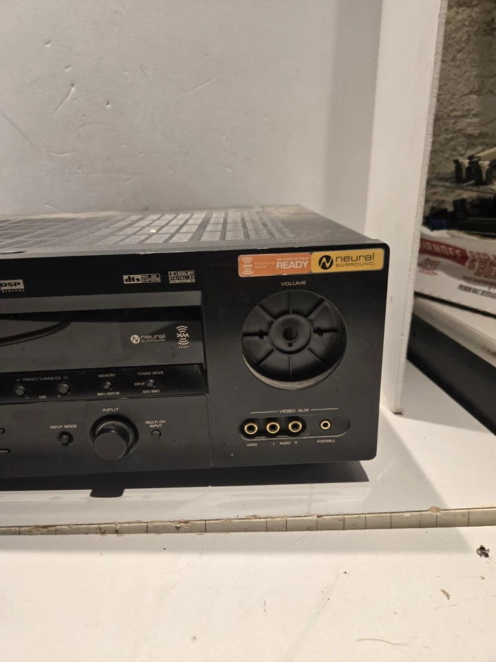 Yamaha HTR-5950 Natural Sound 330 Watts 6.1 Channel AV Receiver Untested Powers - Image 4 of 4