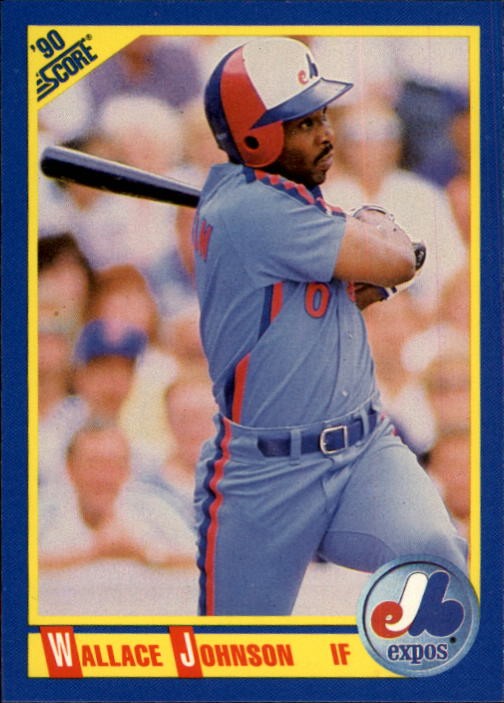 1990 Score #479 Wallace Johnson - BB