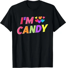 I love To Eat Candy - I'm Candy Funny Couple Matching Gift T-Shirt