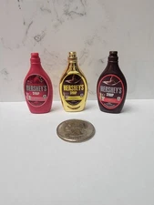 RARE!! Zuru Mini Brands - Hershey’s METALIC Strawberry, GOLD, & chocolate Syrup!
