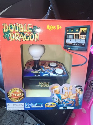 Double Dragon TV Plug & Play Arcade Joystick MSI 30 Years Anniversary Brand New