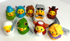 NEW JUST PLAY RUBBER DUCKS, LOT OF 9. See Desc for Ducks