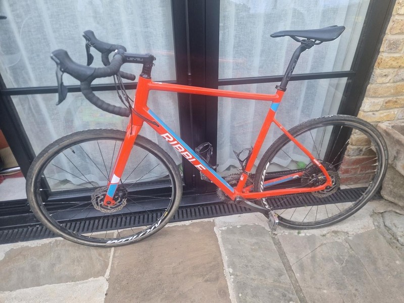 Ribble CGR AL Gravel Bike – XL Orange/Blue