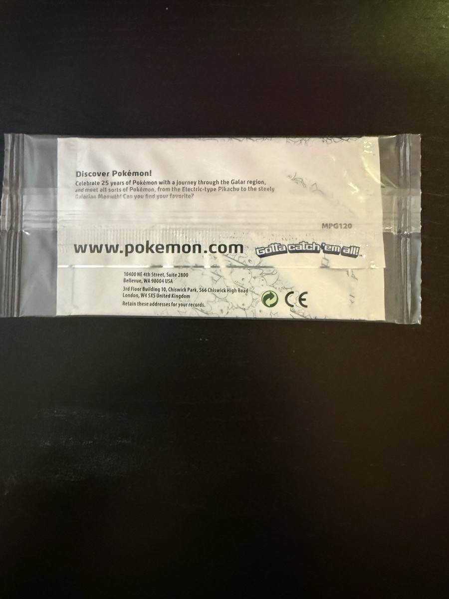 Pokemon Celebrations General Mills Cereal 3-Card Booster Pack