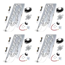 4 Pack WP3387747 Dryer Heating Element 279816 279973 3392519 Thermostat Fuse