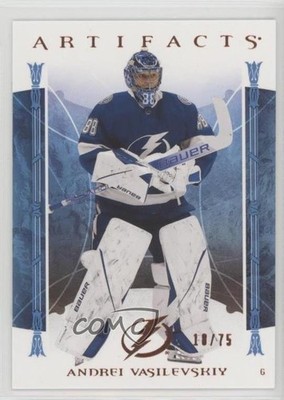 2022-23 Upper Deck Artifacts Goalies Autumn 18/75 Andrei Vasilevskiy #151 03uh