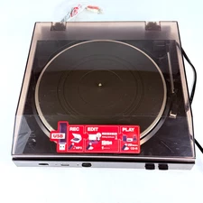 DENON analog record player USB recording function full auto DP-200USB-K