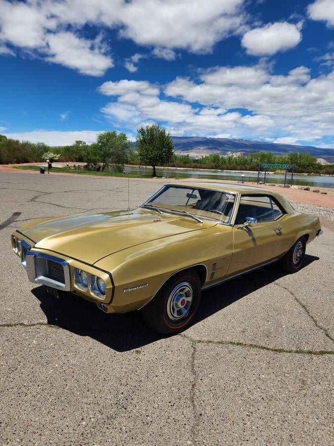 1969 Pontiac Firebird Matching #s 350 V8, PS, Frame-On...