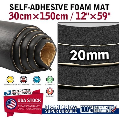 Sponge Business & Industral Purpose Sponge Foam Rubber Sheet 1Roll 20mm