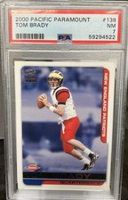 2000 Pacific Paramount Tom Brady #138 for sale | eBay
