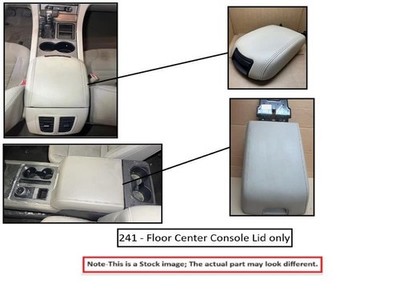 BLK LEA CONSOLE LID OEM 13-18 FORD C-MAX