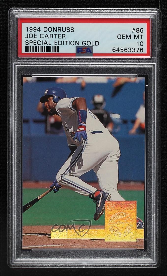 1994 Donruss DONRUSS SPECIAL EDITION GOLD #86 Joe Carter front