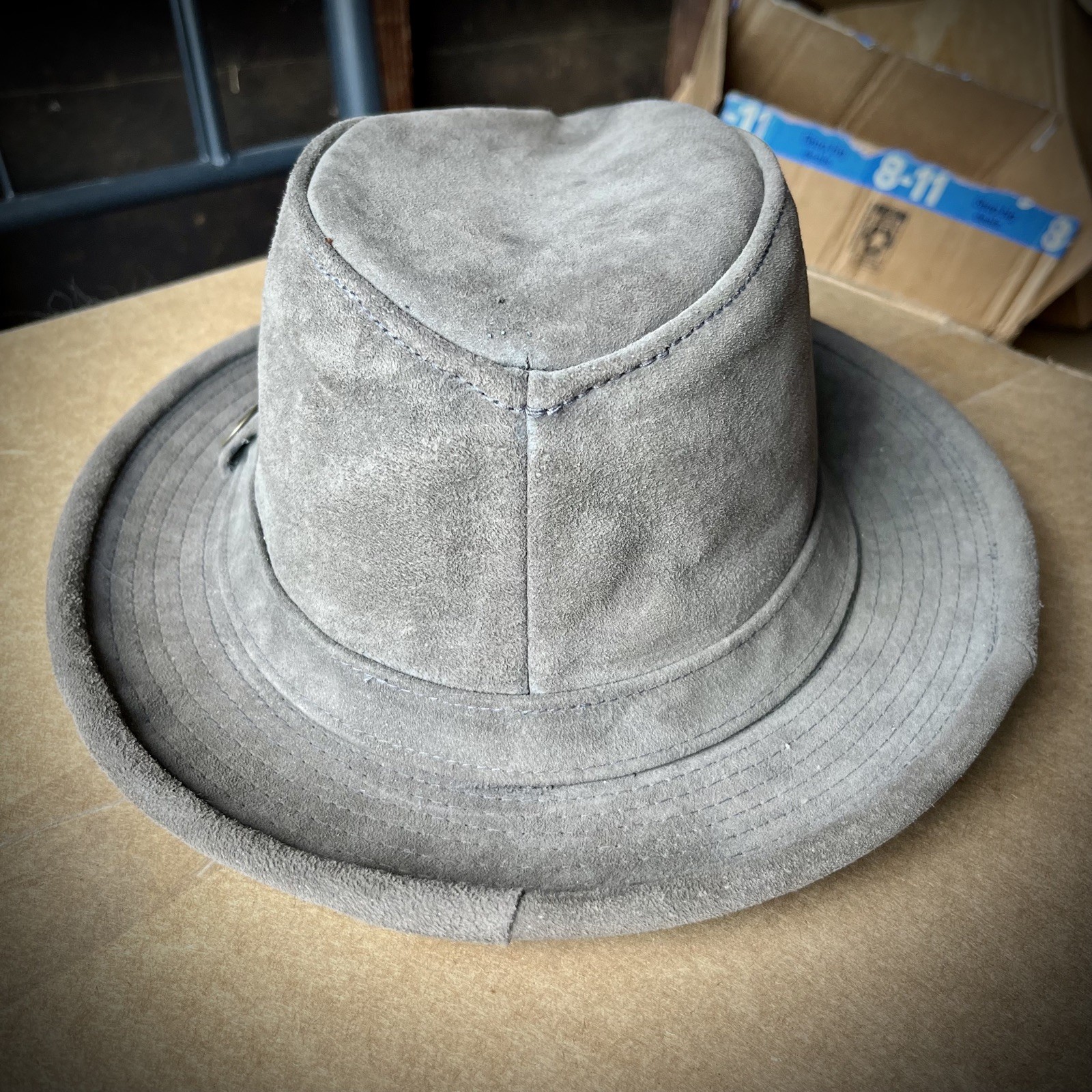 Goorin Bros Fedora - Suede Leather, Size S, USA Made Hat 7 image 3