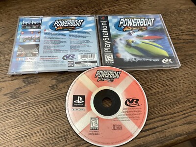 VR Sports Powerboat Racing (Sony PlayStation 1, 1998) Used PS1 Free USA ...