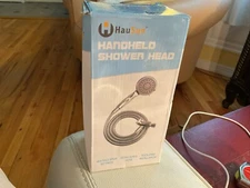 HauSun Hanheld Shower with On/Off Switch Multiple Spray Settings NEW IN BOX
