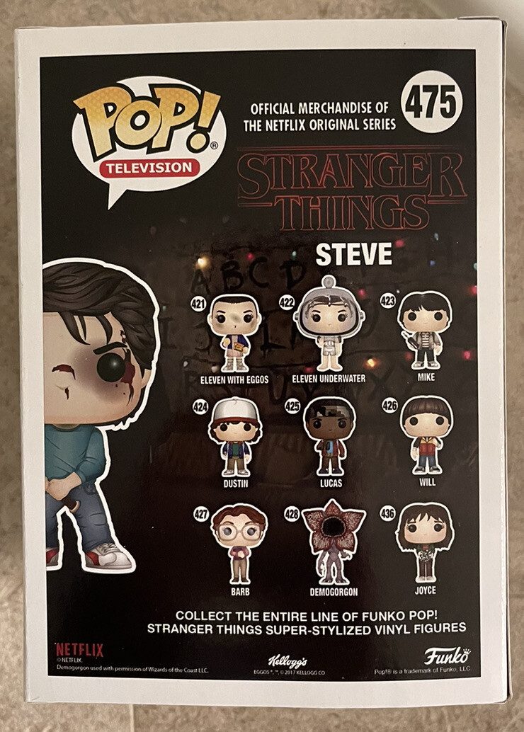 SF・ファンタジー・ホラー Funko Pop Stranger Things Steve #475 Funko Pop Stranger Things Steve #475 SDCC 2017 San Diego