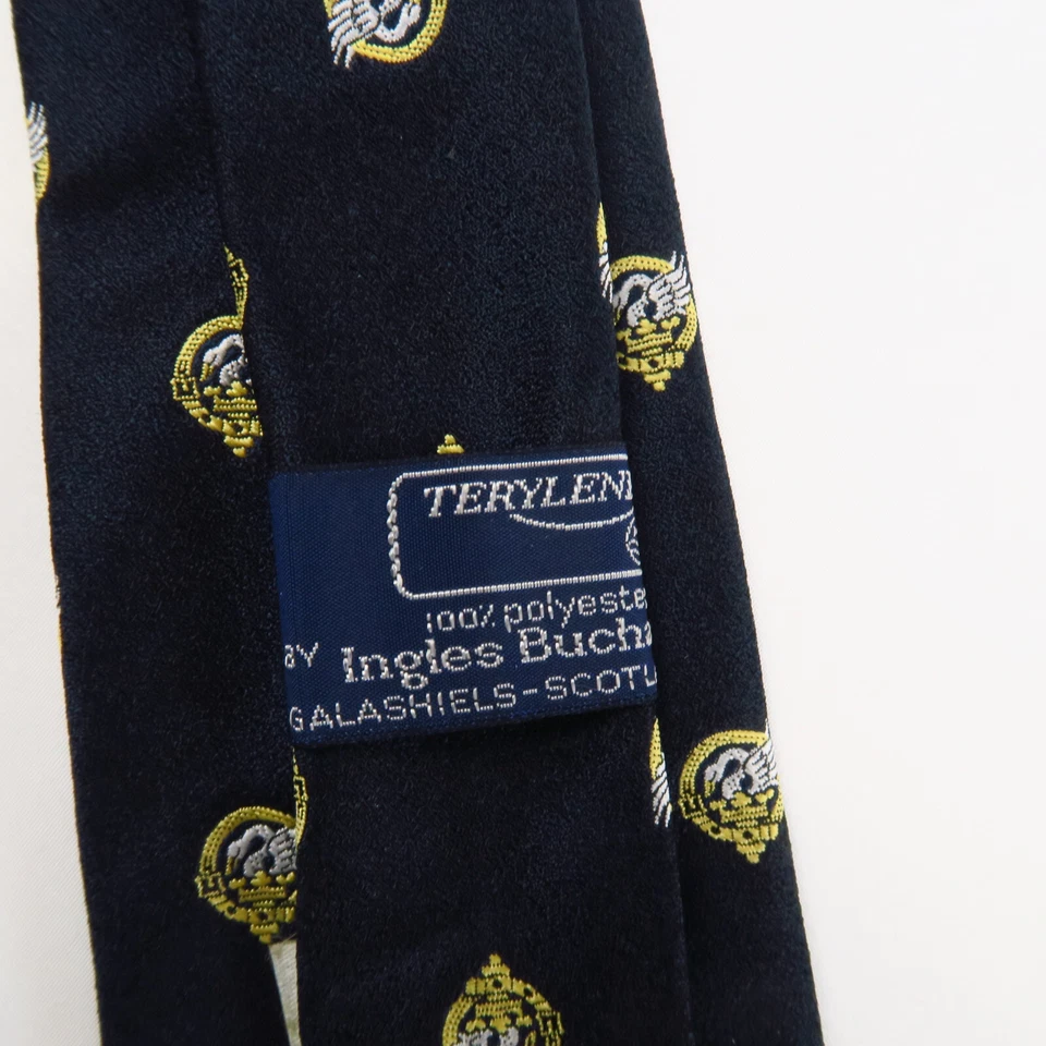 Vintage Scottish Clan Lindsay Necktie by Ingles Buchan Bydand Terylene 56x3 - Image 3 of 4