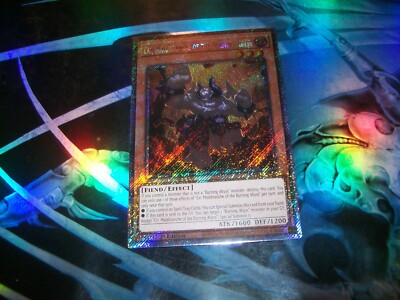 Cir, Malebranche of the Burning Abyss 1st Ed Platinum Secret Rare RA04-EN235
