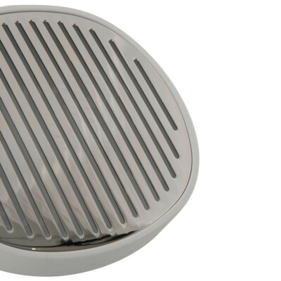 Acy M 04 Soap Dish - Stainless Steel, Standard Size, Silver Glossy