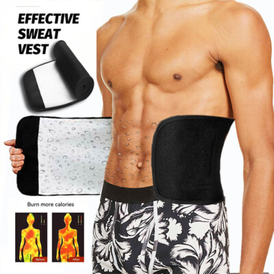 Black Workout Waist Trainer - Silver Ion Tech,Breathable,Back Pain Relief