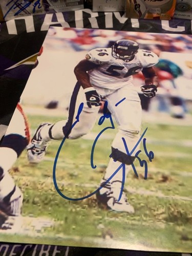 ED HARTWELL Autographed/Signed Baltimore Ravens 8x10 photo w/ NO COA - Picture 2 of 3