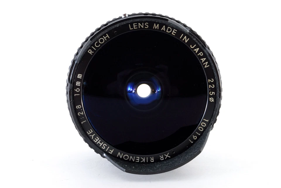 【RARE! N MINT 】 Ricoh XR Rikenon Fisheye 16mm F/2.8 MF Lens Pentax K Mount Japan - Image 4 of 4