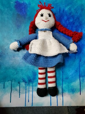 Crochet Red Head Doll