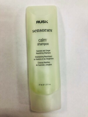 RUSK Sensories Calm Shampoo 1.25 FL OZ Guarana and Ginger